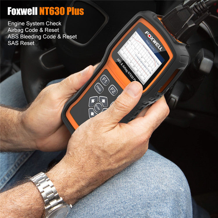 Foxwell NT630 PLUS OBD2 AutoMaster ABS Airbag SRS Rese T Tool