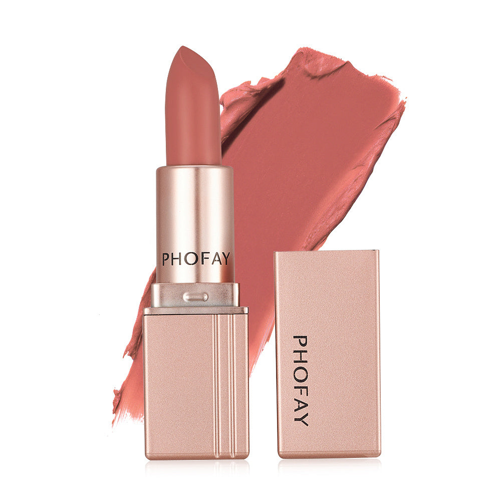 PHOFAY Matte Lipstick – Bold Color, Velvet Smooth Finish, Long-Lasting Wear