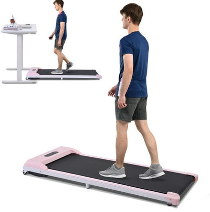 2-in-1 Under Desk Electric Treadmill – 2.5HP with Remote & Display for Home, Gym, or Office