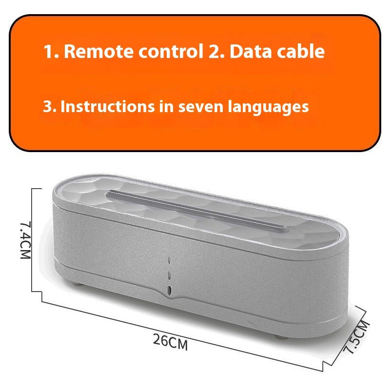 Large-Capacity Flame-Effect Humidifier and Aroma Diffuser