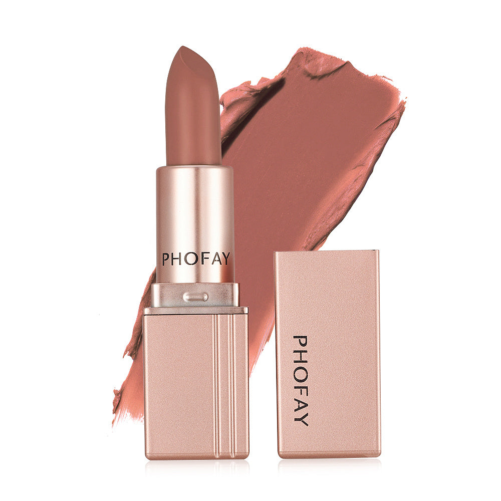 PHOFAY Matte Lipstick – Bold Color, Velvet Smooth Finish, Long-Lasting Wear